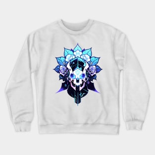 Cyberpunk Flowers Crewneck Sweatshirt